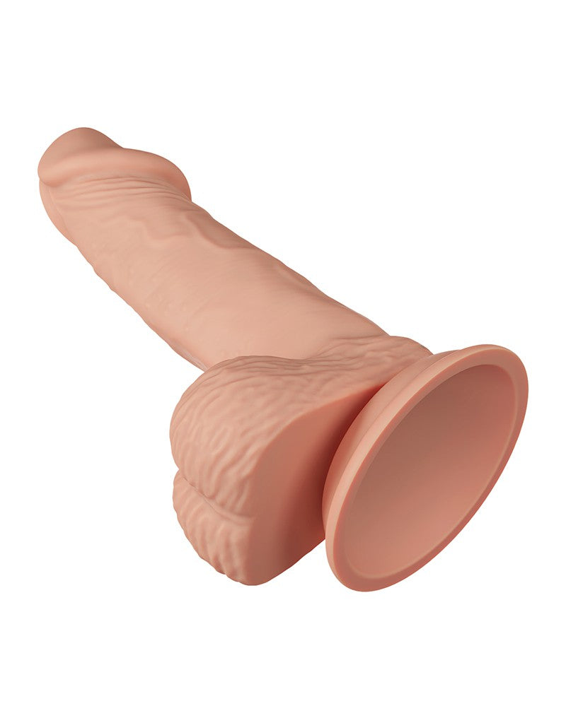 10: Pretty Love - Zebulon - Realistischer Vibrationsdildo 19.4 cm - Nude