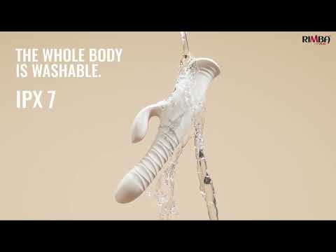 ZALO MOSE 2 – Rabbit-Vibrator mit Stoßfunktion – Elfenbeinweiß