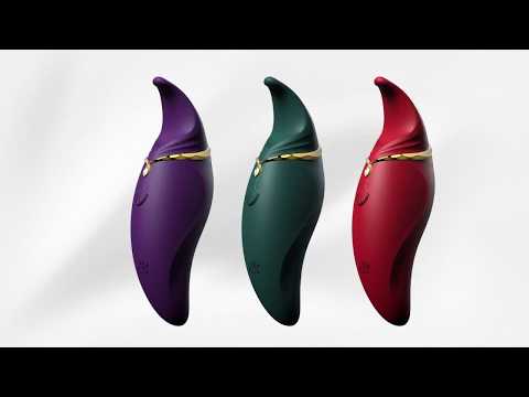 ZALO Hero Wine Red - Clitoral PulseWave Massager