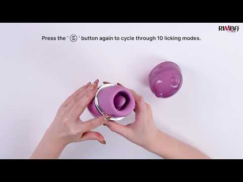 SVAKOM – Klitty – Dual-Action-Stimulator zum Lecken und Saugen – Dusty Lavender