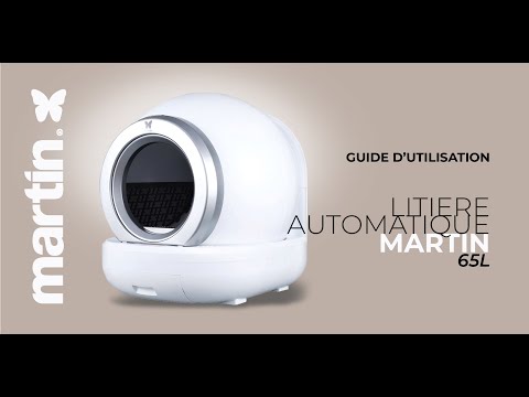 Toilettes automatiques pour chat autonettoyantes (comprend du sable pour chat & 4 × nourriture pour chat)