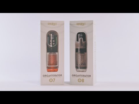 Rimba Toys – Orgastobator 08 Masturbator für Männer – Schwarz & Transparent