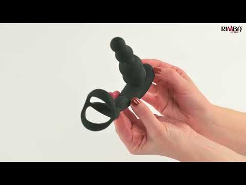 IY Klark - Waving & Vibrating Anal Plug mit Fernbedienung - Schwarz