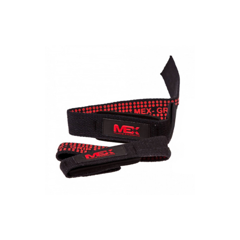 Pro Lift Straps - Black /Red