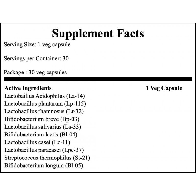Probiotic-10 100 Billion - 30vcaps. x12