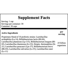 Probiotic-10 25 Billion - 30vcaps. x12