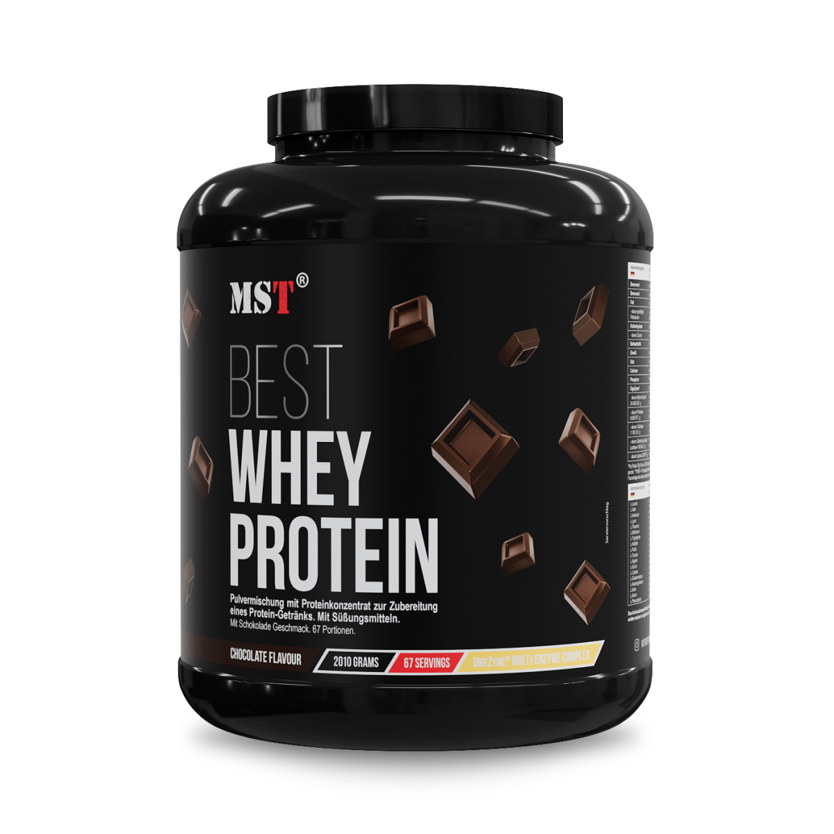 Protein Best Whey + Enzyme 2010g Chocolate