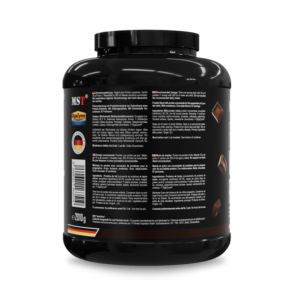 Protein Best Whey + Enzyme 2010g Chocolate