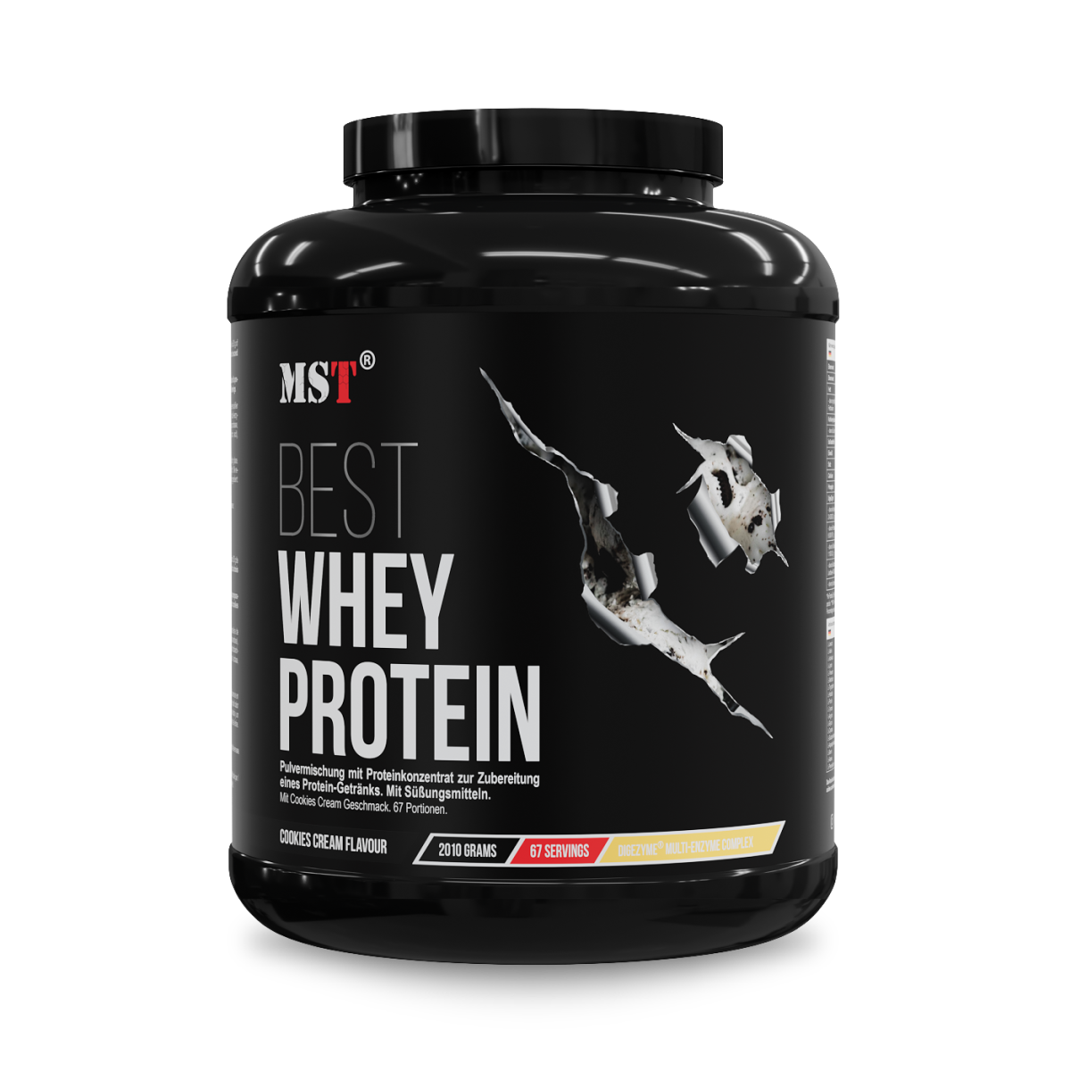 Protein Best Whey + Enzyme 2010g Cookies cream