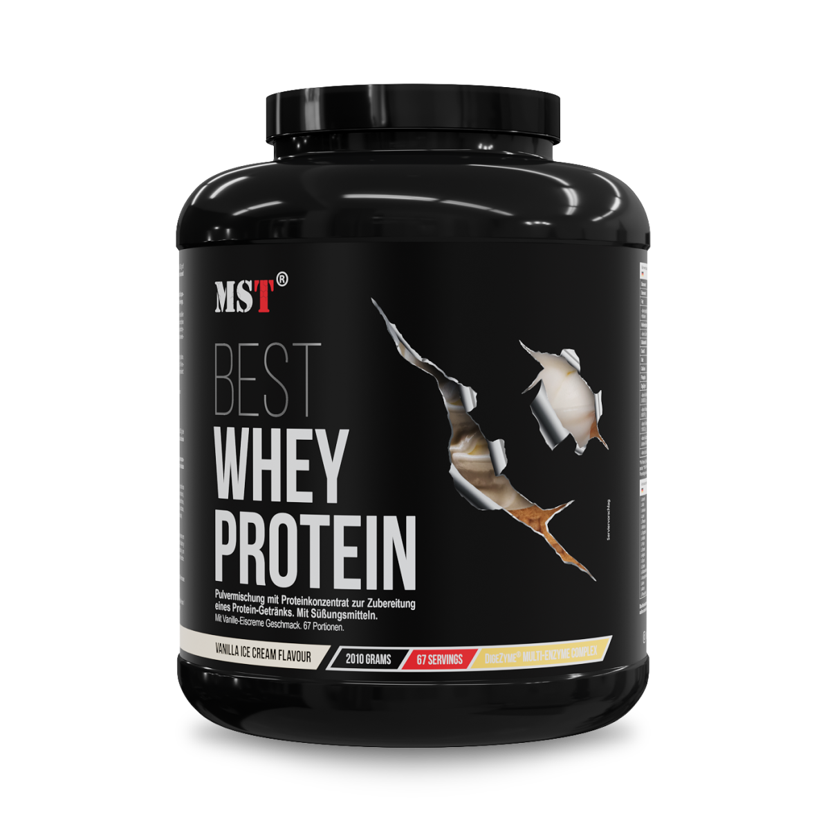 Protein Best Whey + Enzyme 2010g Vanilla ice cream