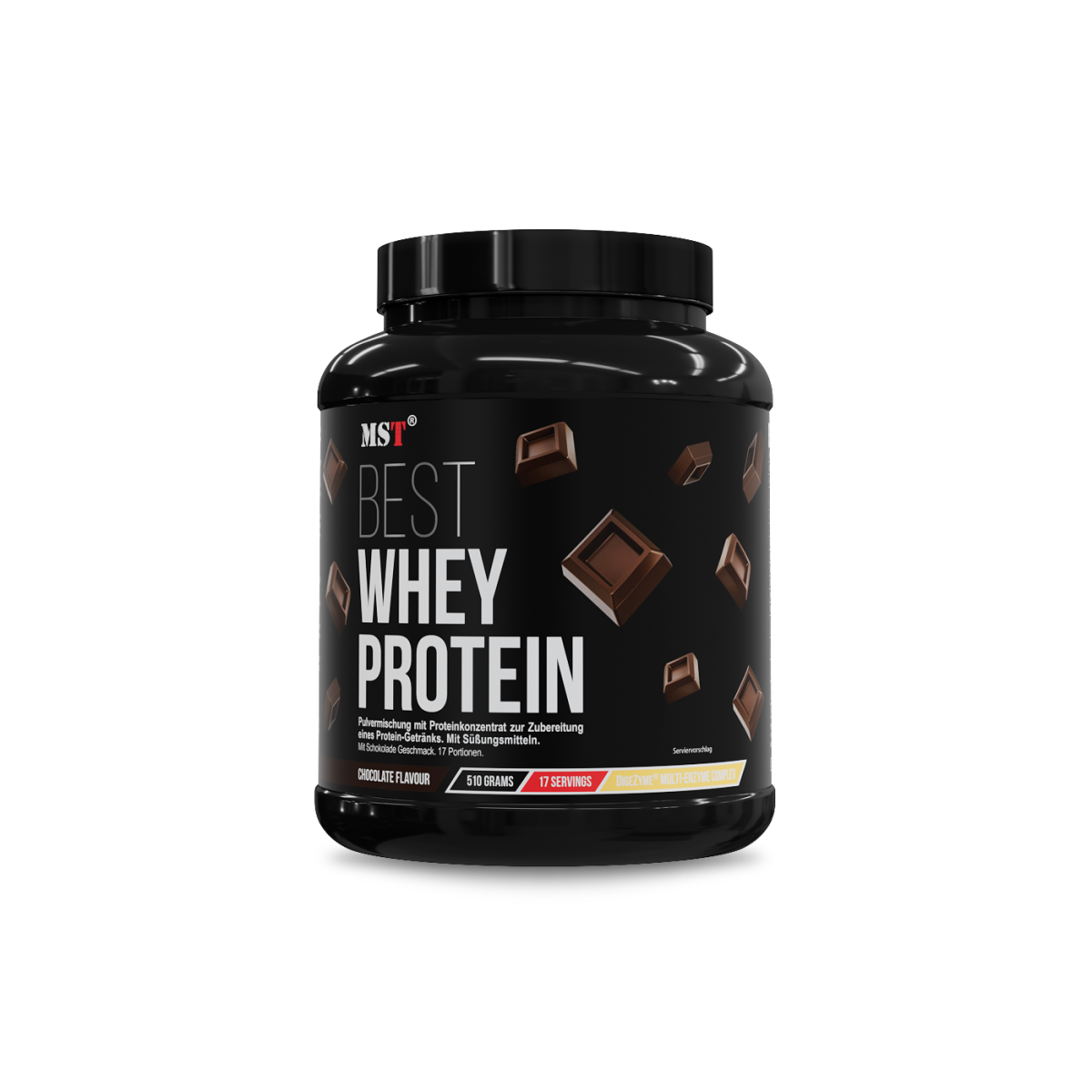 Protein Best Whey + Enzyme 510g Chocolate
