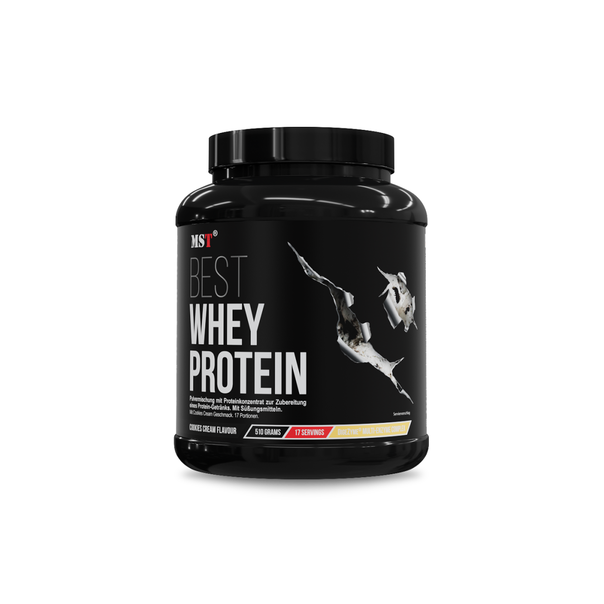 Protein Best Whey + Enzyme 510g Cookies cream