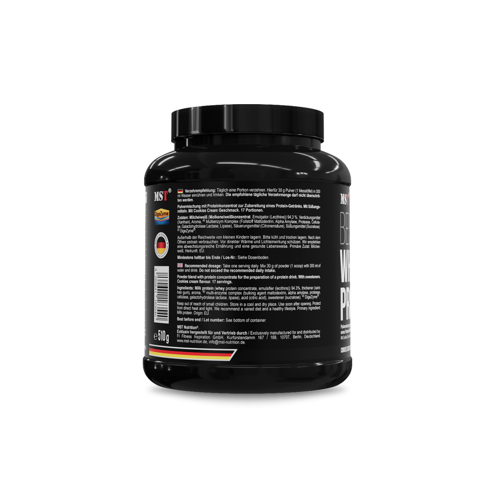 Protein Best Whey + Enzyme 510g Cookies cream