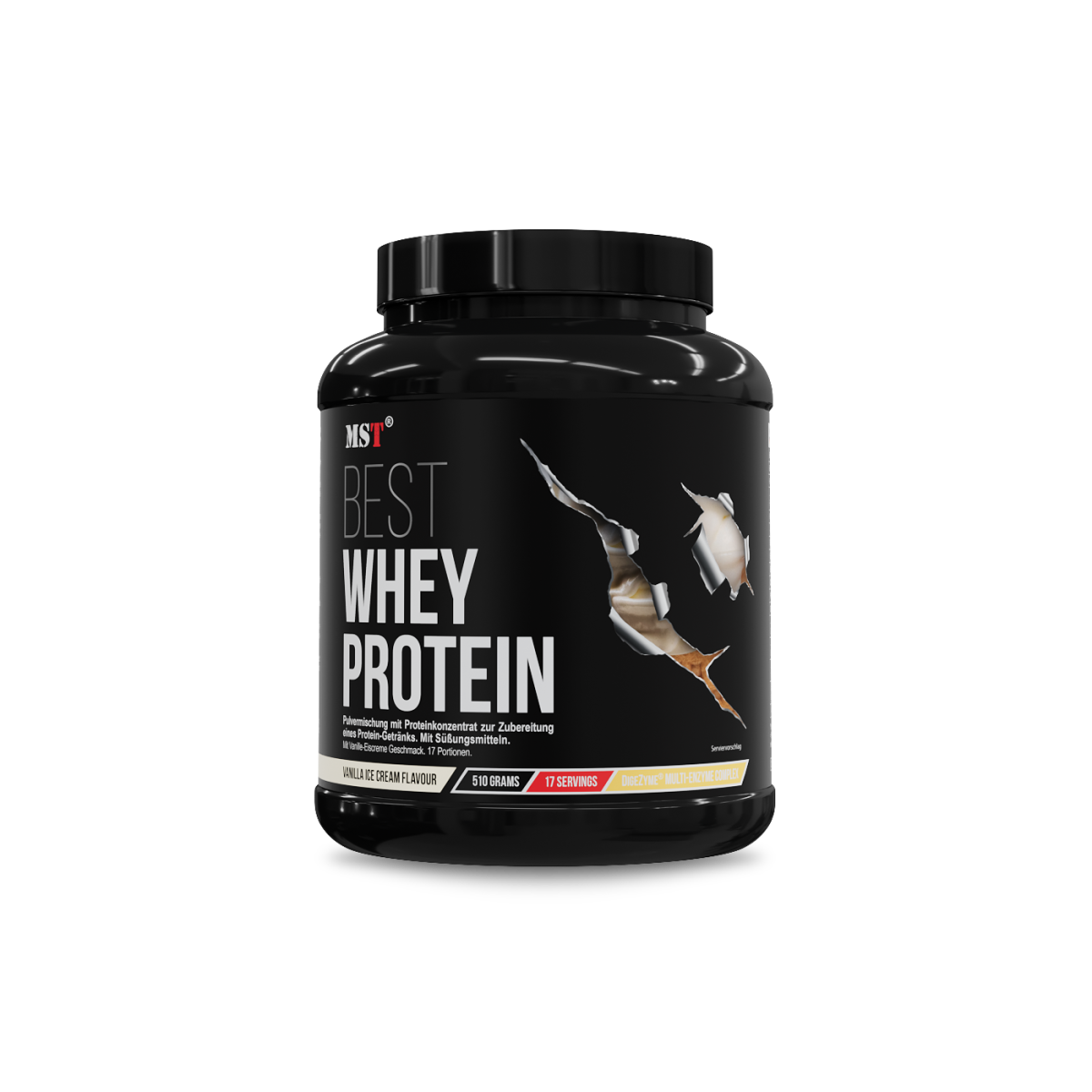 Protein Best Whey + Enzyme 510g Vanilla ice cream