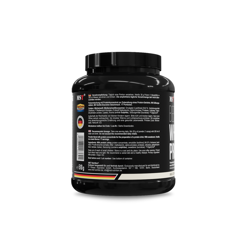 Protein Best Whey + Enzyme 510g Vanilla ice cream