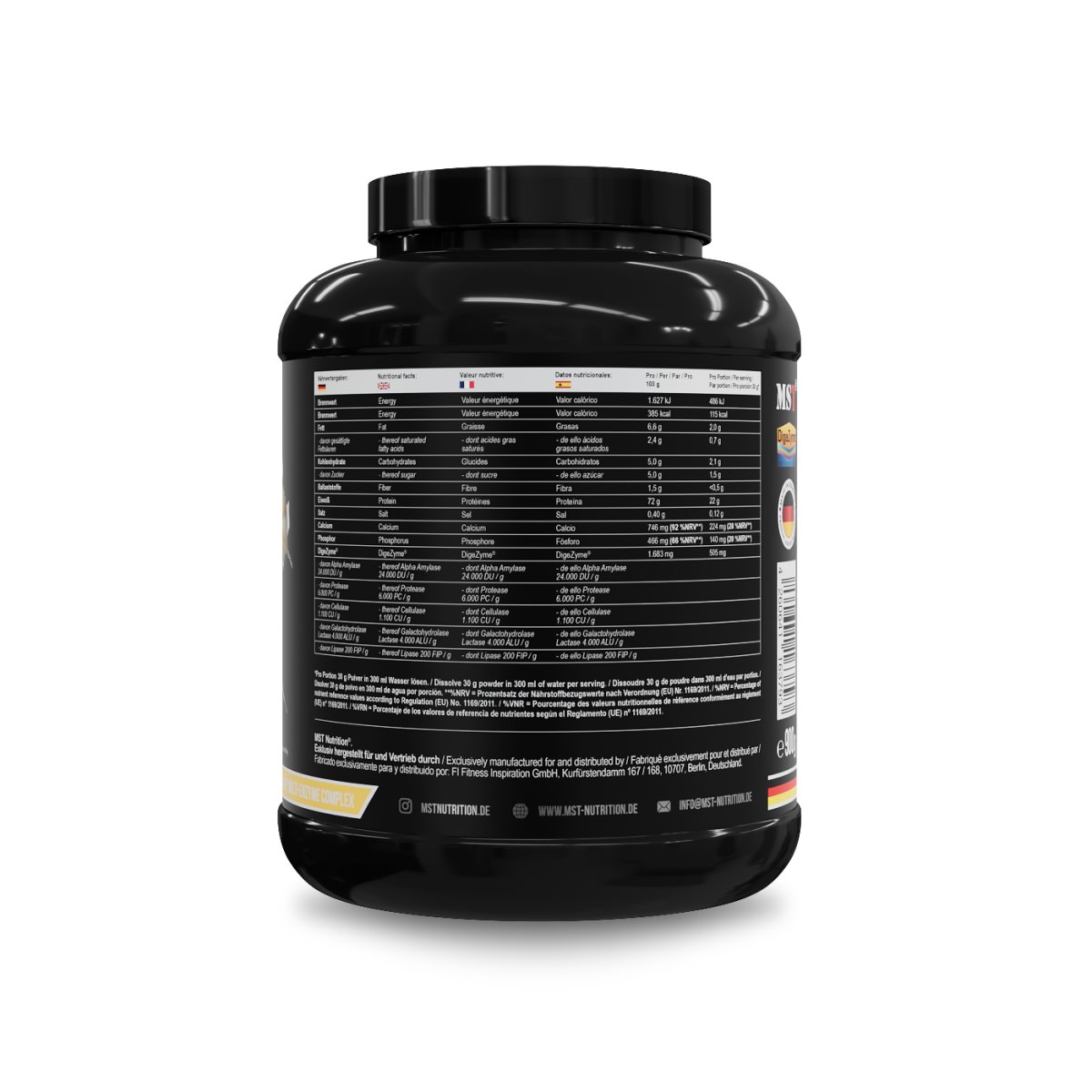Protein Best Whey + Enzyme  900g Banana yogurt