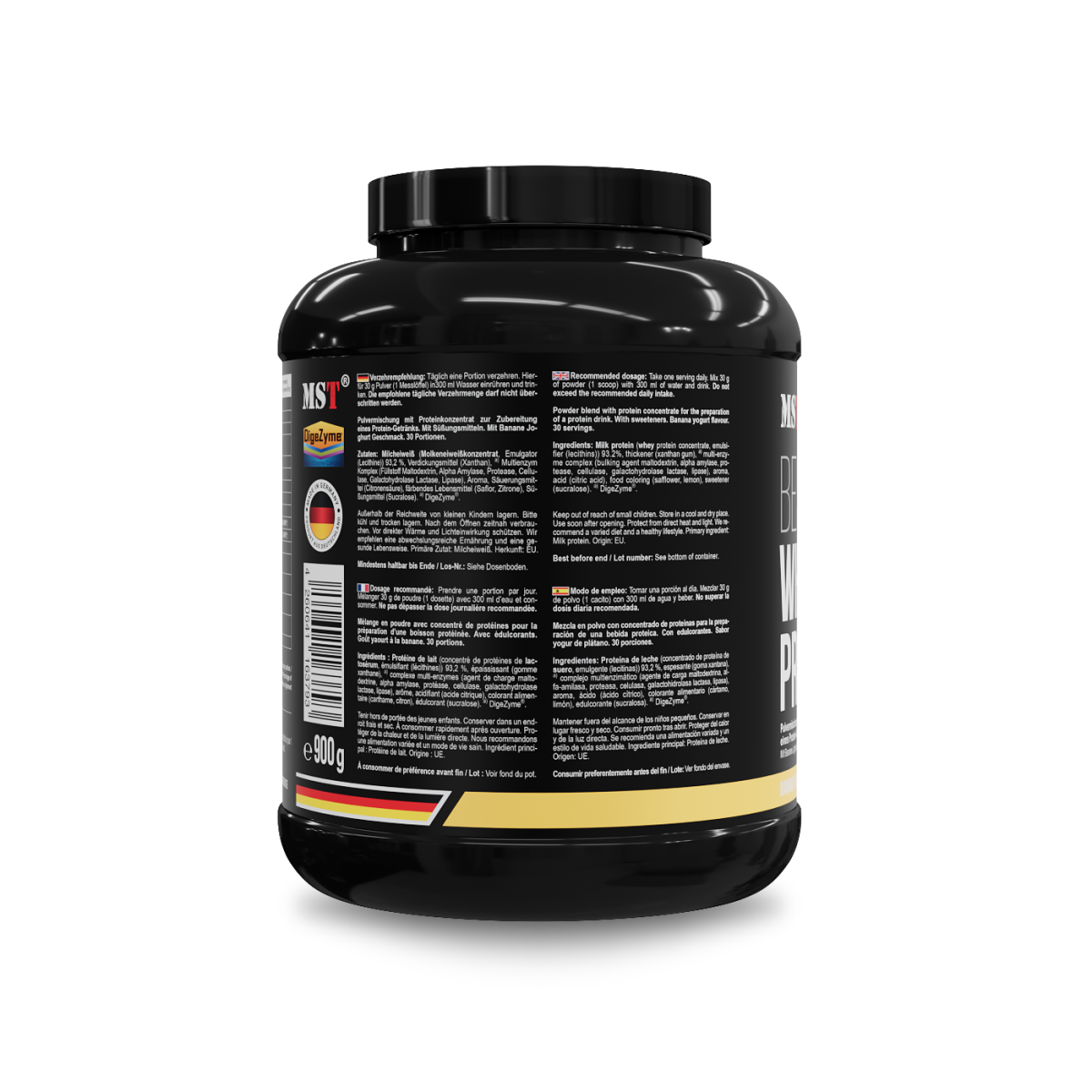 Protein Best Whey + Enzyme  900g Banana yogurt
