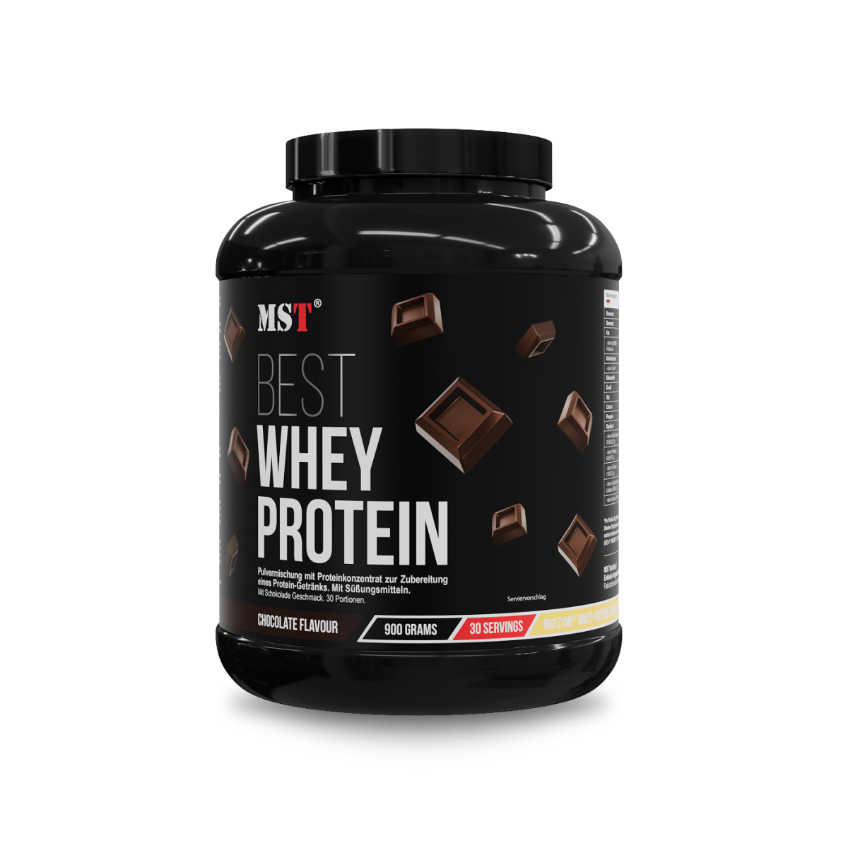 Protein Best Whey + Enzyme 900g Chocolate