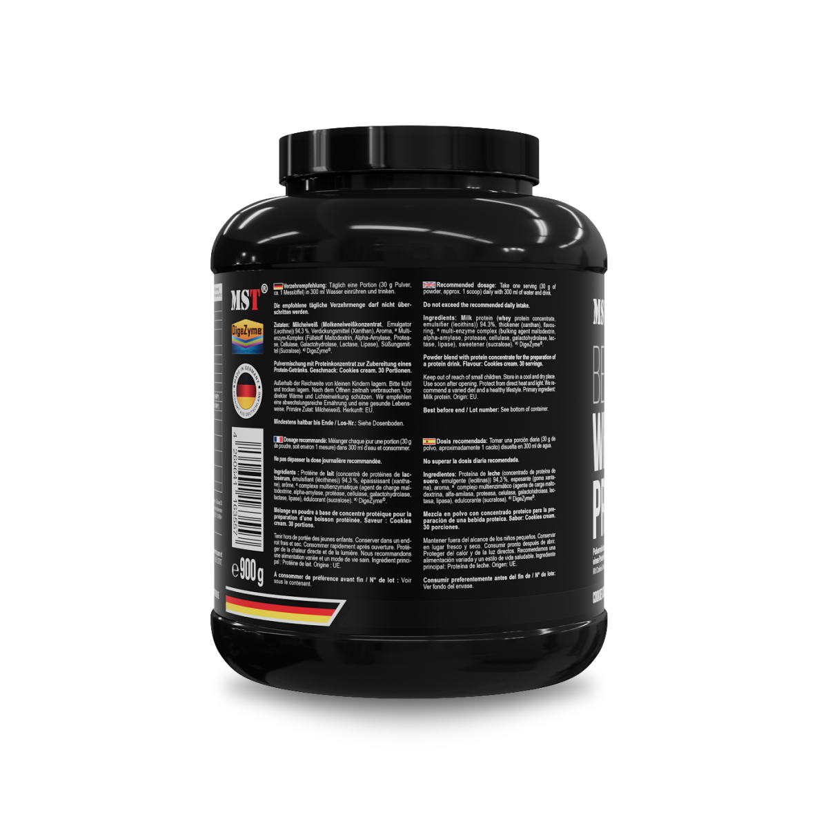 Protein Best Whey + Enzyme  900g Cookies cream