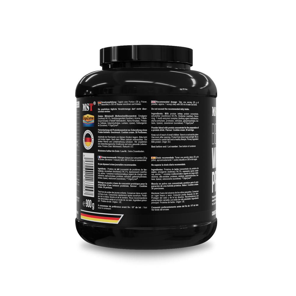 Protein Best Whey + Enzyme  900g Cookies cream