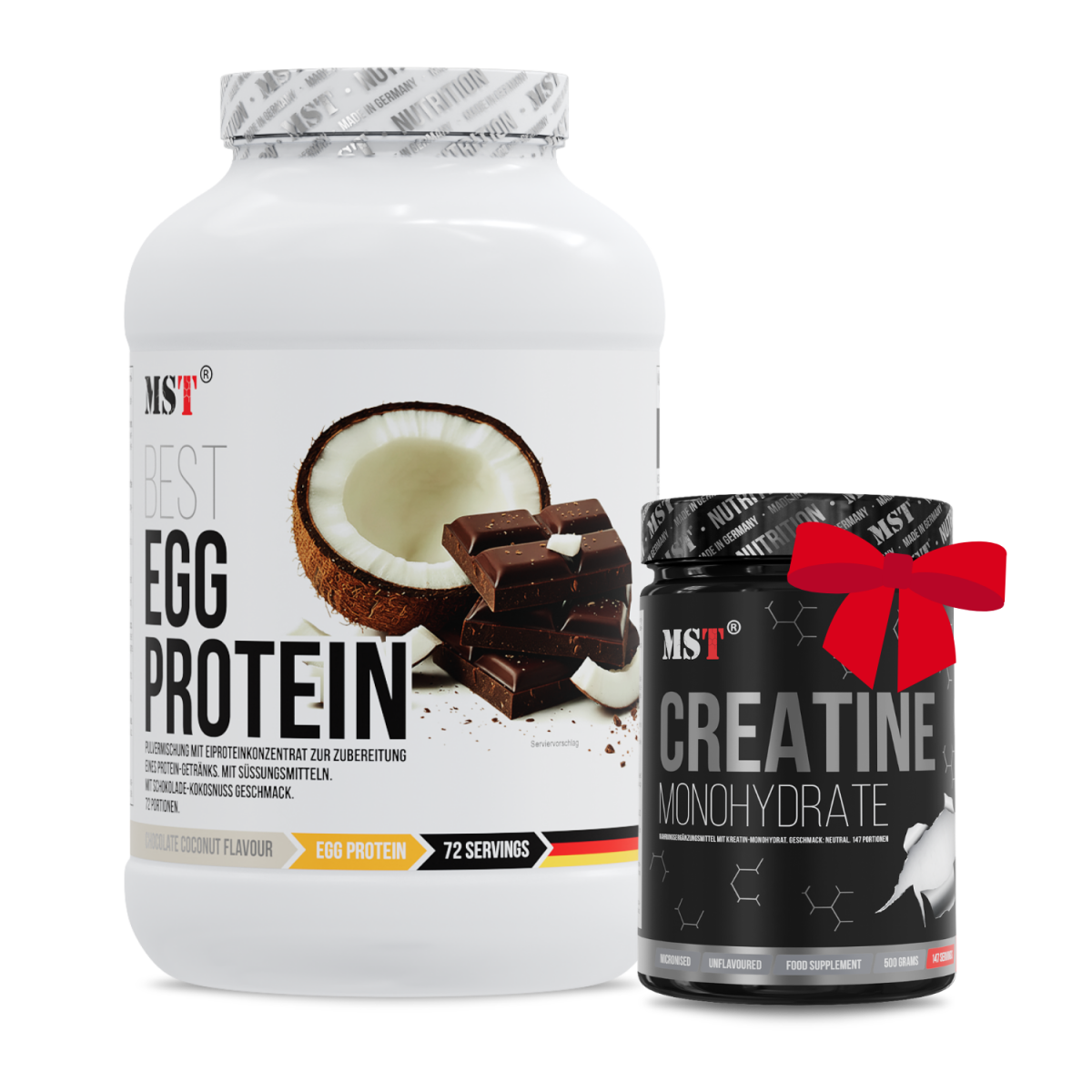 Protein EGG White 1800g Chocolate coconut