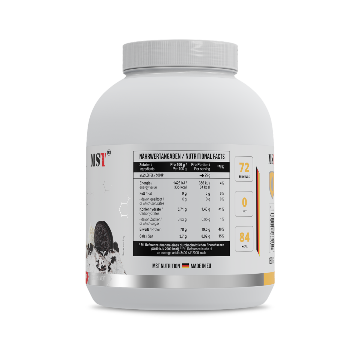 Protein EGG White 1800g Cookies and cream