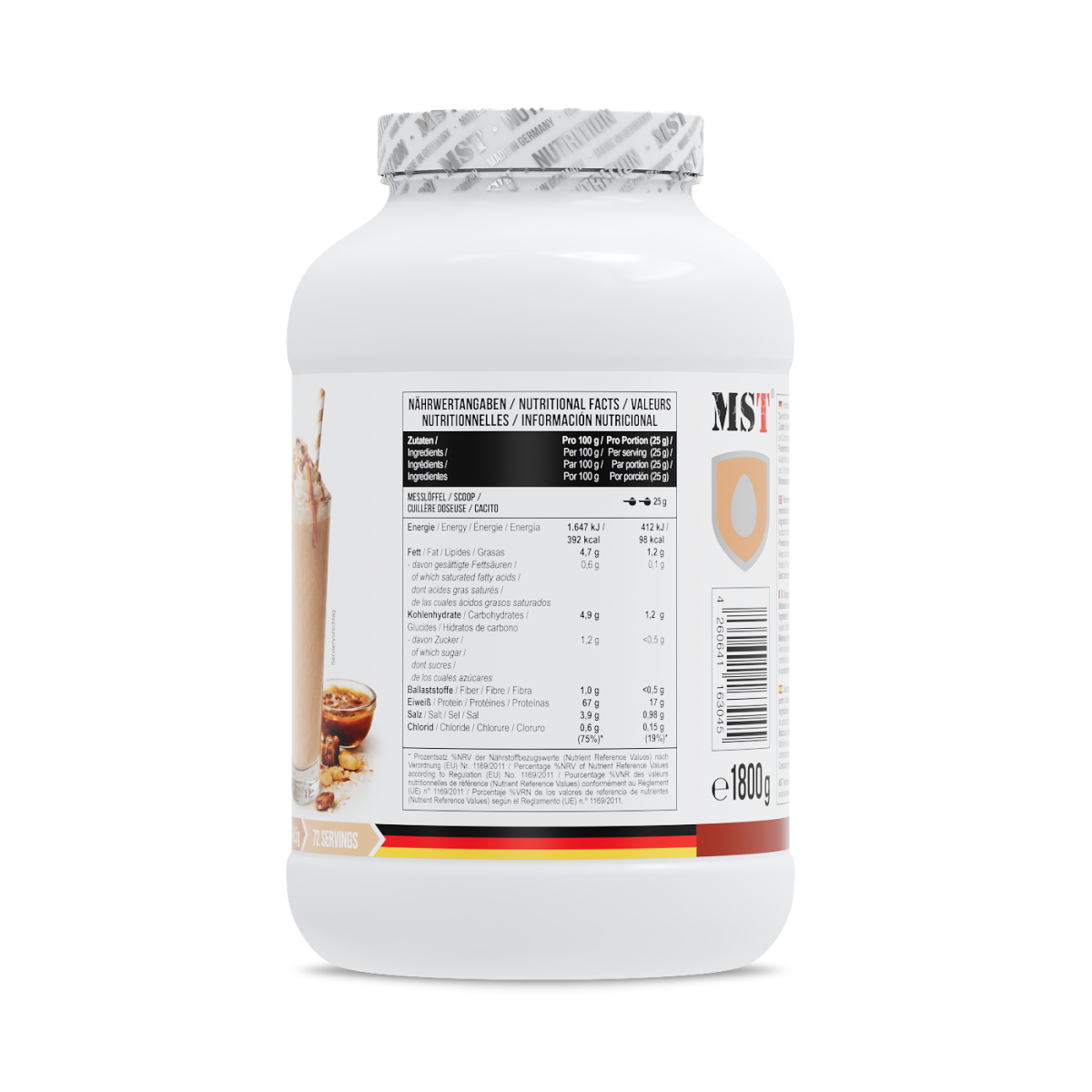 Protein EGG White 1800g Salted caramel
