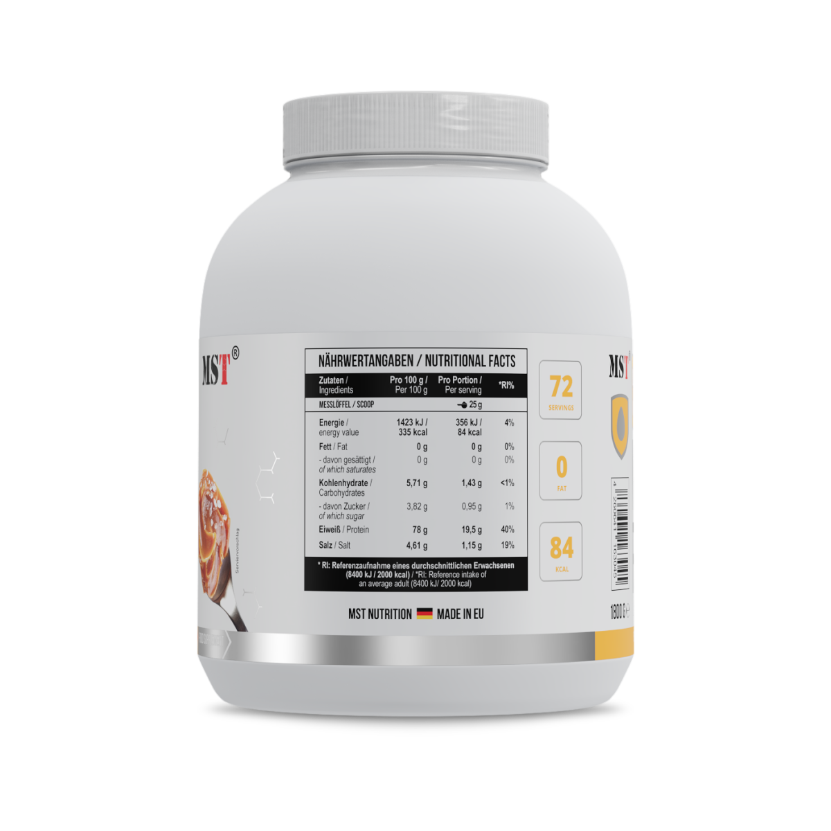 Protein EGG White 1800g Salted caramel