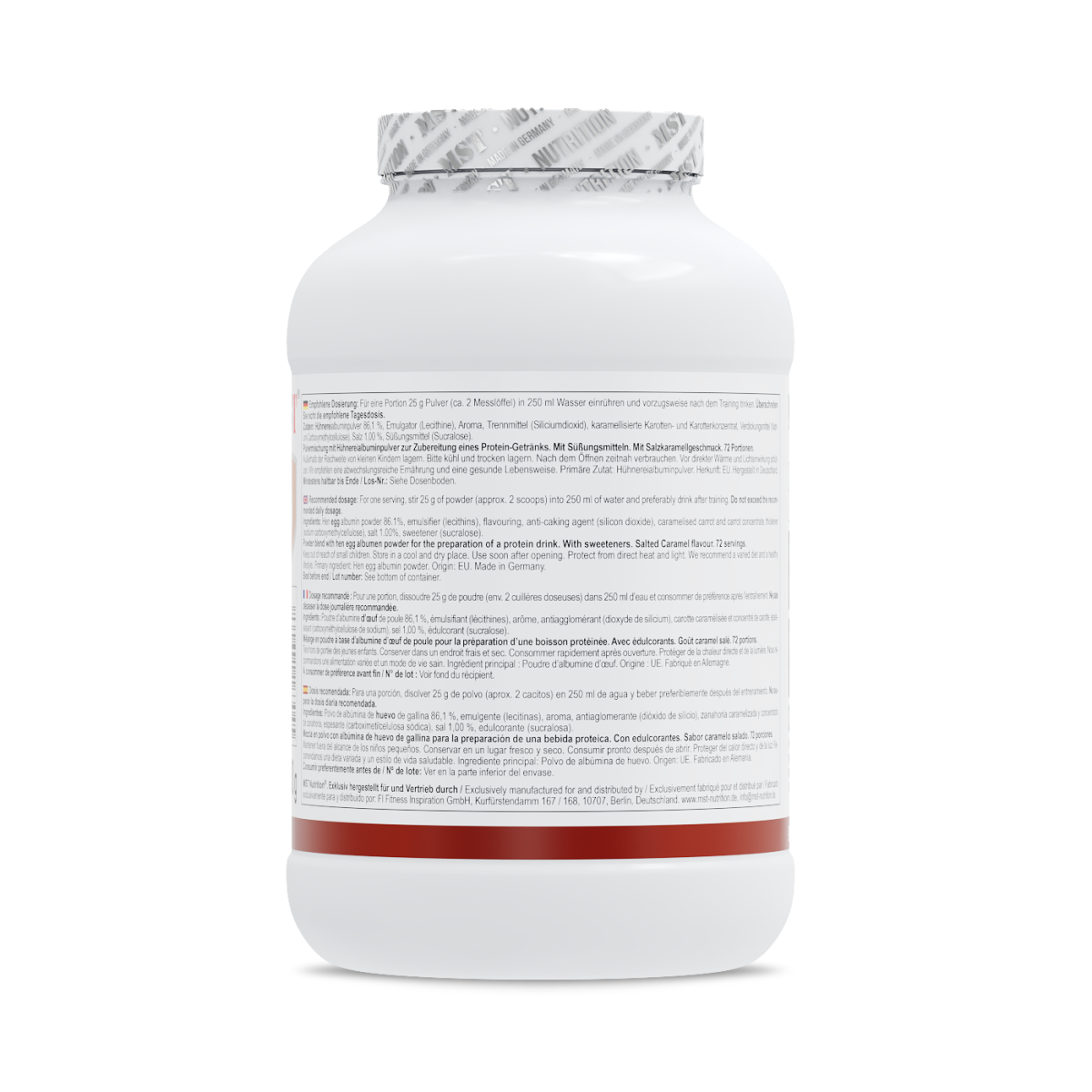 Protein EGG White 1800g Salted caramel