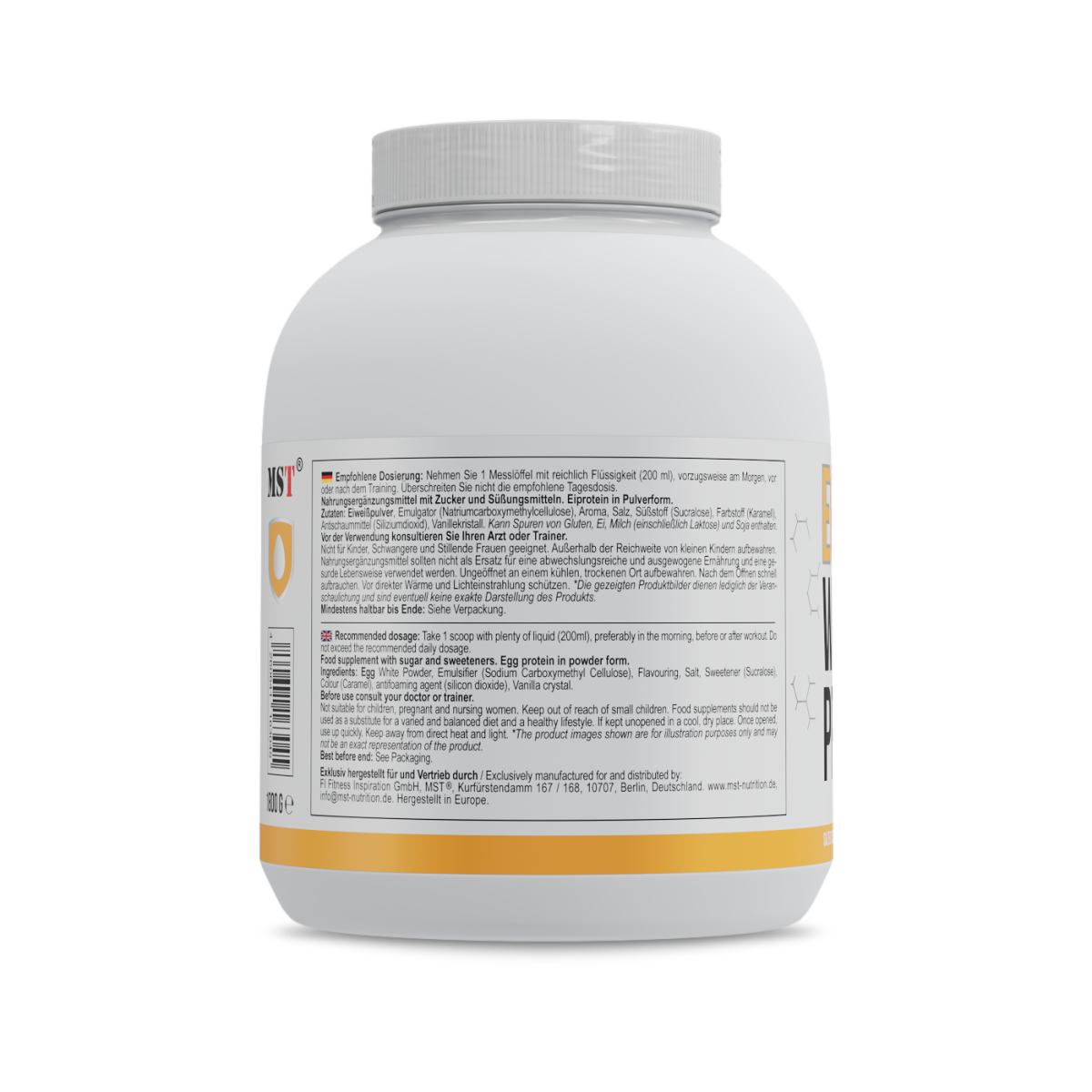 Protein EGG White 1800g Salted caramel