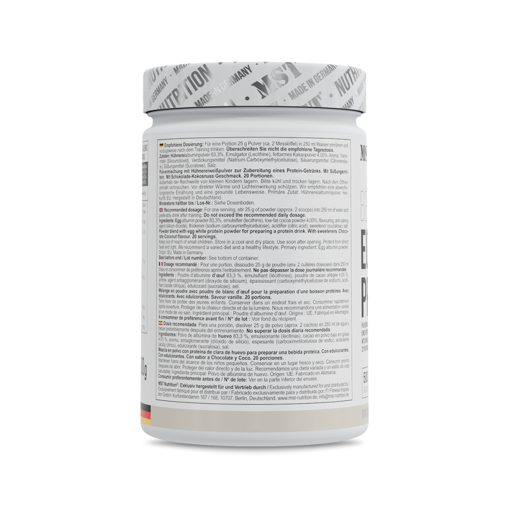 Protein EGG White 500g Chocolate coconut