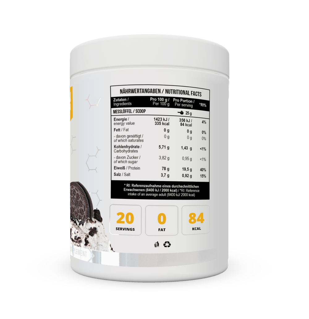 Protein EGG White 500g Cookies and cream