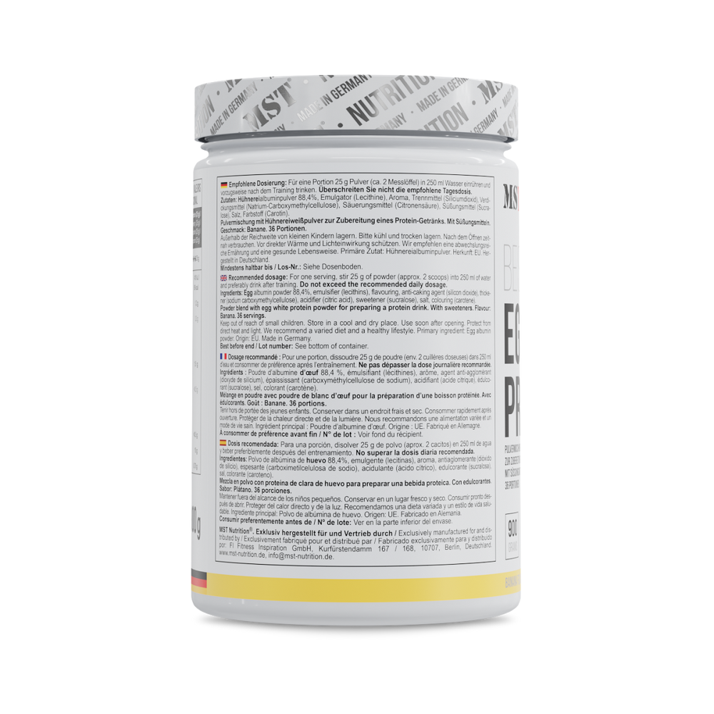 Protein EGG White 900g Banana