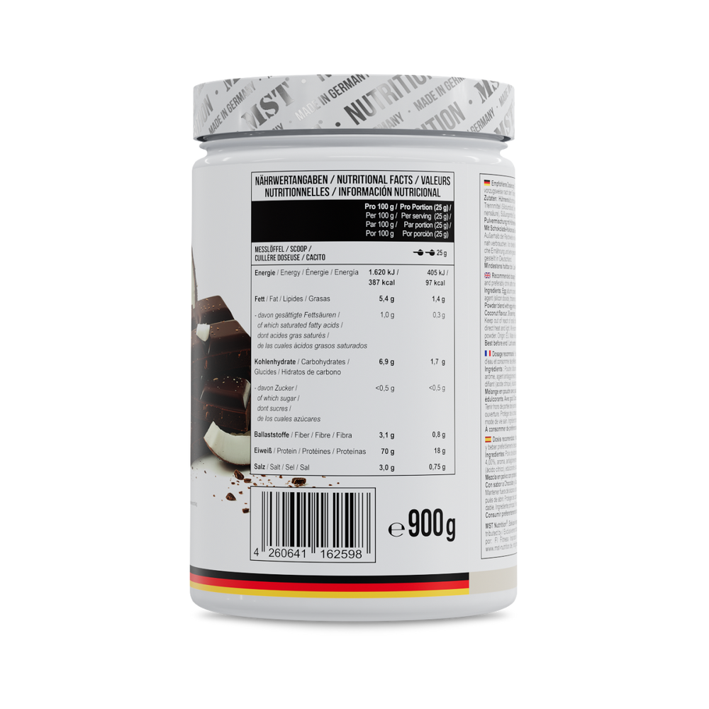 Protein EGG White 900g Chocolate coconut
