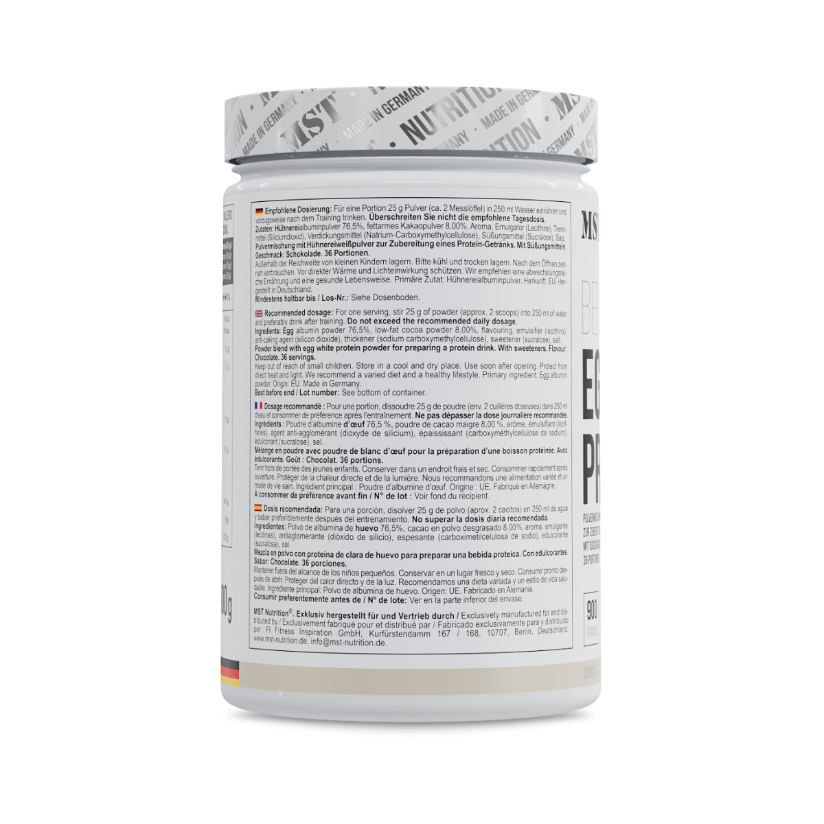 Protein EGG White 900g Chocolate