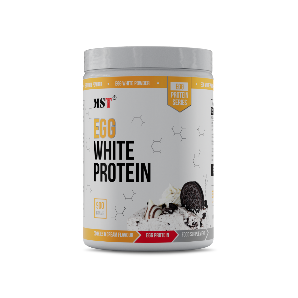 Protein EGG White 900g Cookies and cream