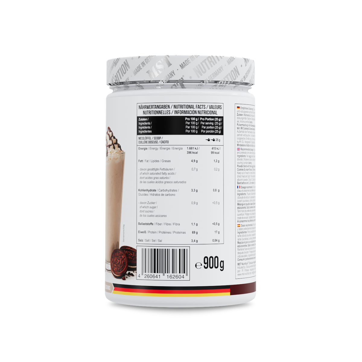 Protein EGG White 900g Cookies and cream