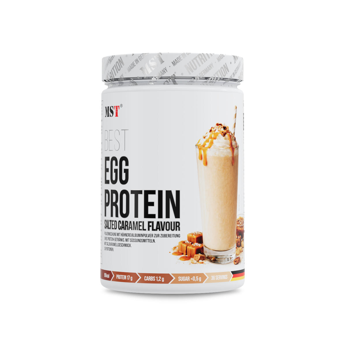 Protein EGG White 900g Salted caramel