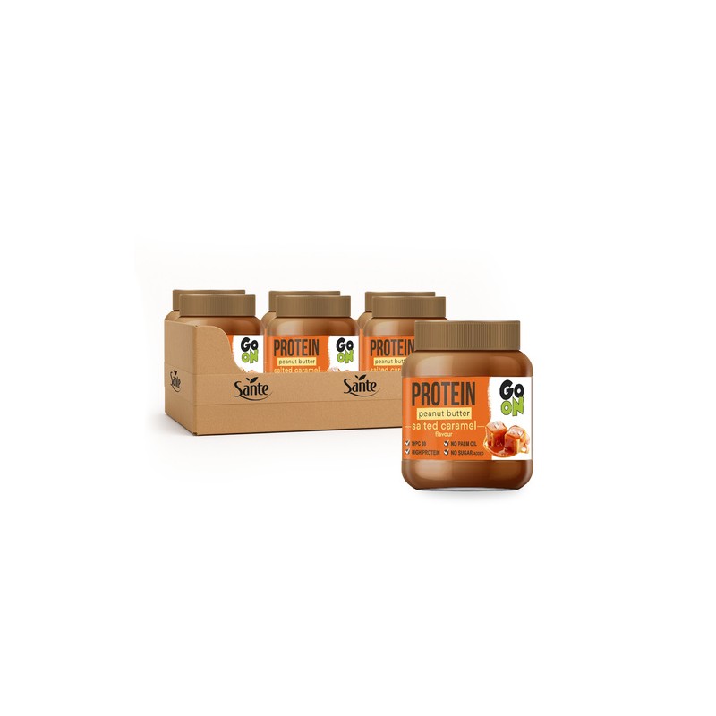 Protein Peanut Butter - 350g - Salted Caramel x6