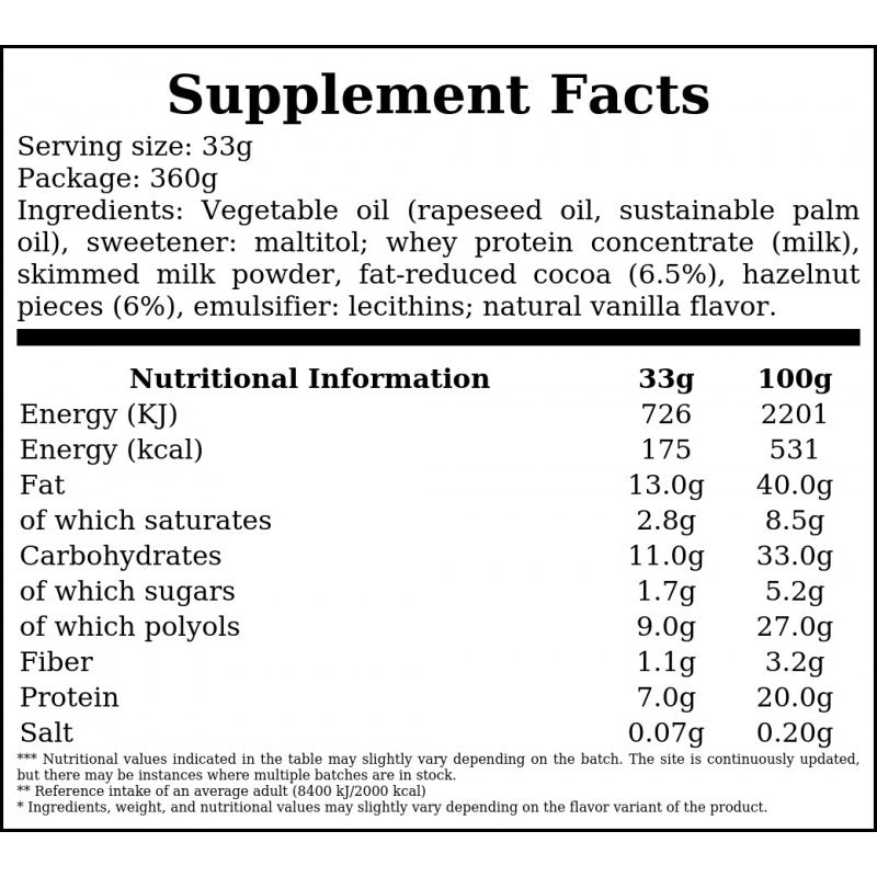 Protein Spread - 360g - Milk Chocolate - Rabatt