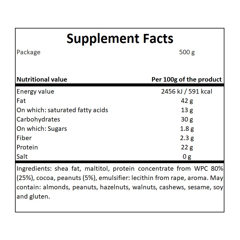 Protein Spread - 500g - Chocolate Crunchy - Rabatt