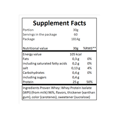 Proven Whey 2.0 EU - 1814g - Vanilla Ice Cream