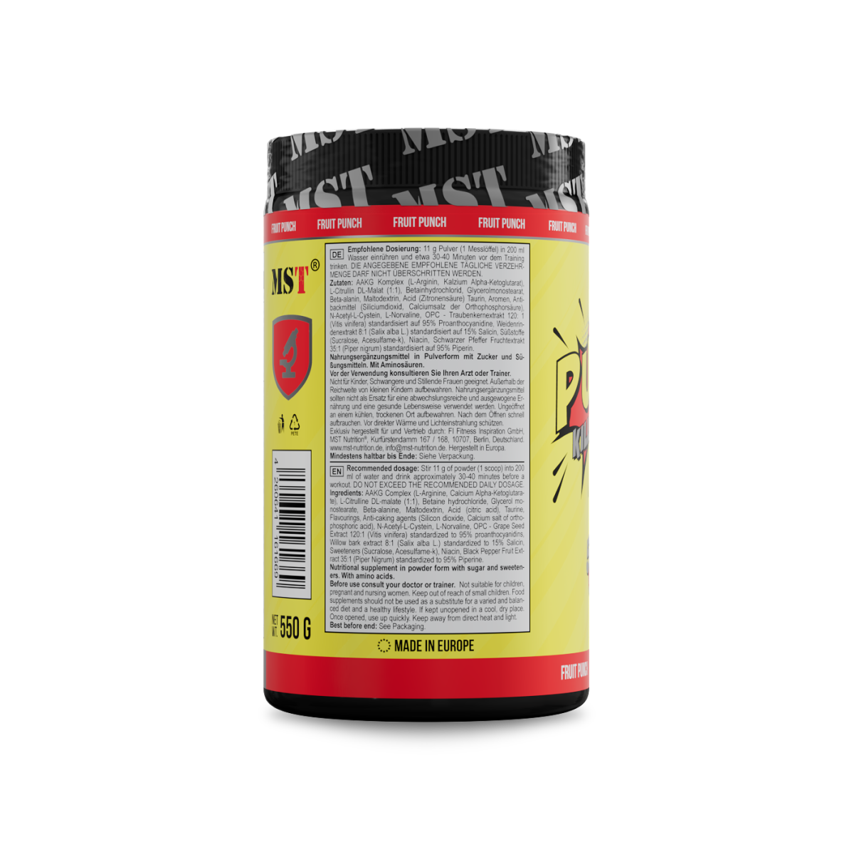 Pump Killer 550g Fruit punch