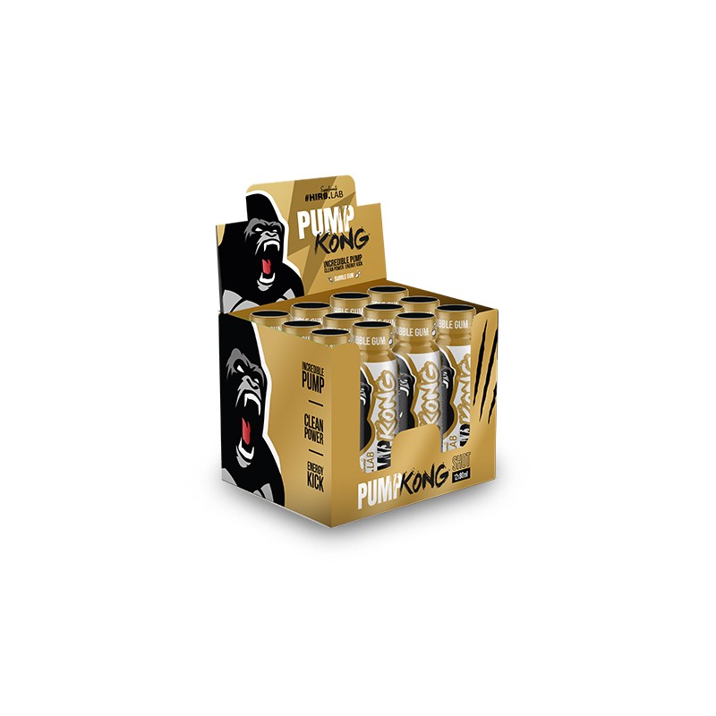 Pump Kong - 80ml - Bubble Gum x12 (12 shots)