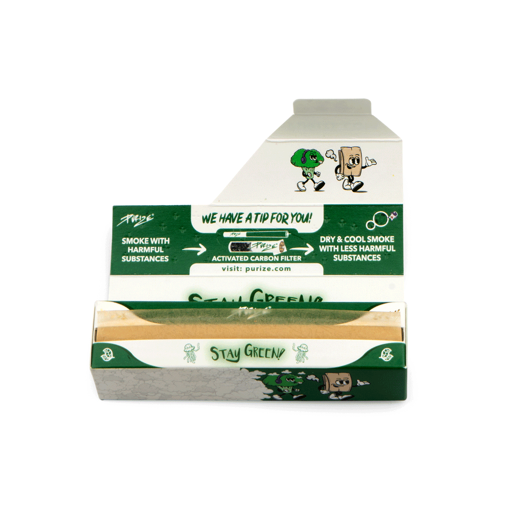 Purize - 420 Papers - King Size Slim - Box - 8 Stück