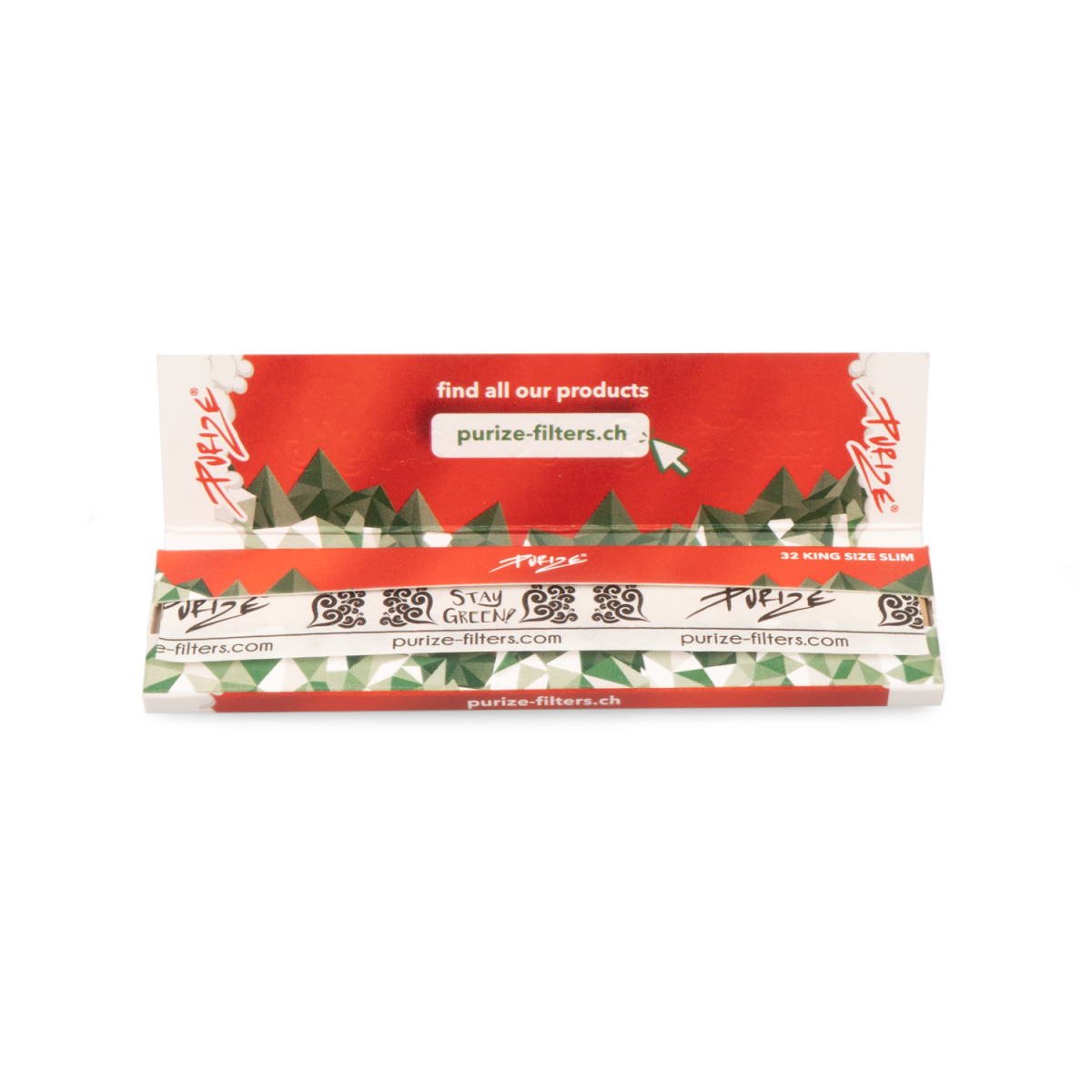 Purize - King Size Slim - We love Switzerland - Box - 40 x 32 Stück