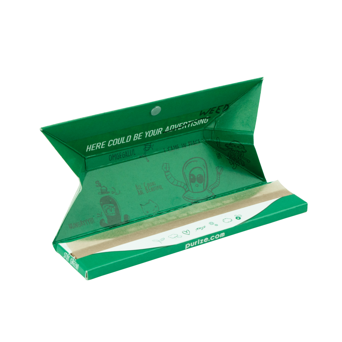 Purize - Papes'n'Tray - King Size Slim - Box - 40 Stück