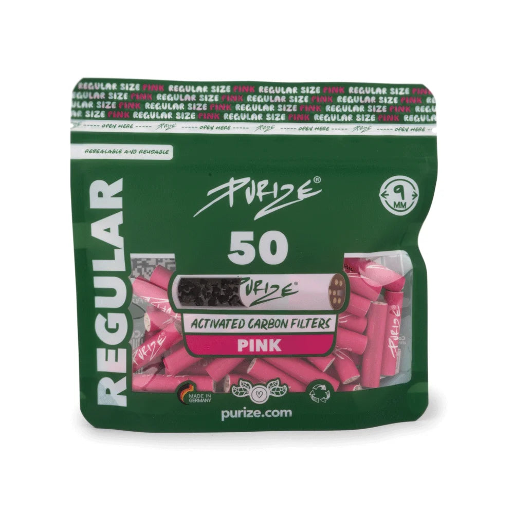 Purize - Regular Size - 9mm - 50 Stück - Pink