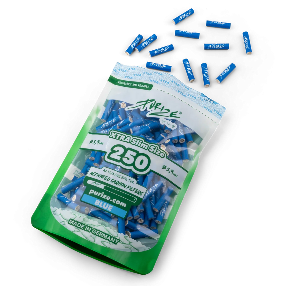 Purize - Xtra Slim Size - 250 Stück - Blue