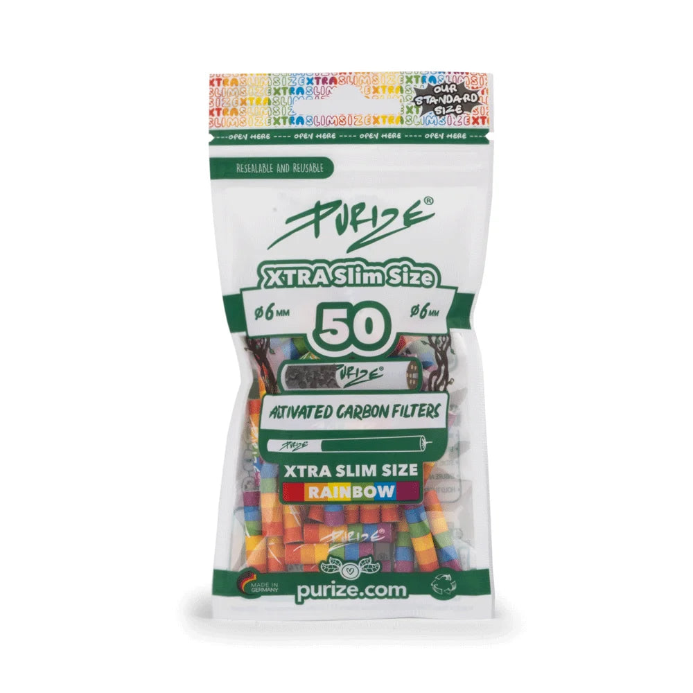 Purize - Xtra Slim Size - 50 Stück - Rainbow